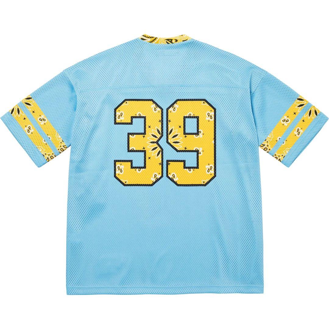 【新品】Supreme Bandana Football Jersey/M