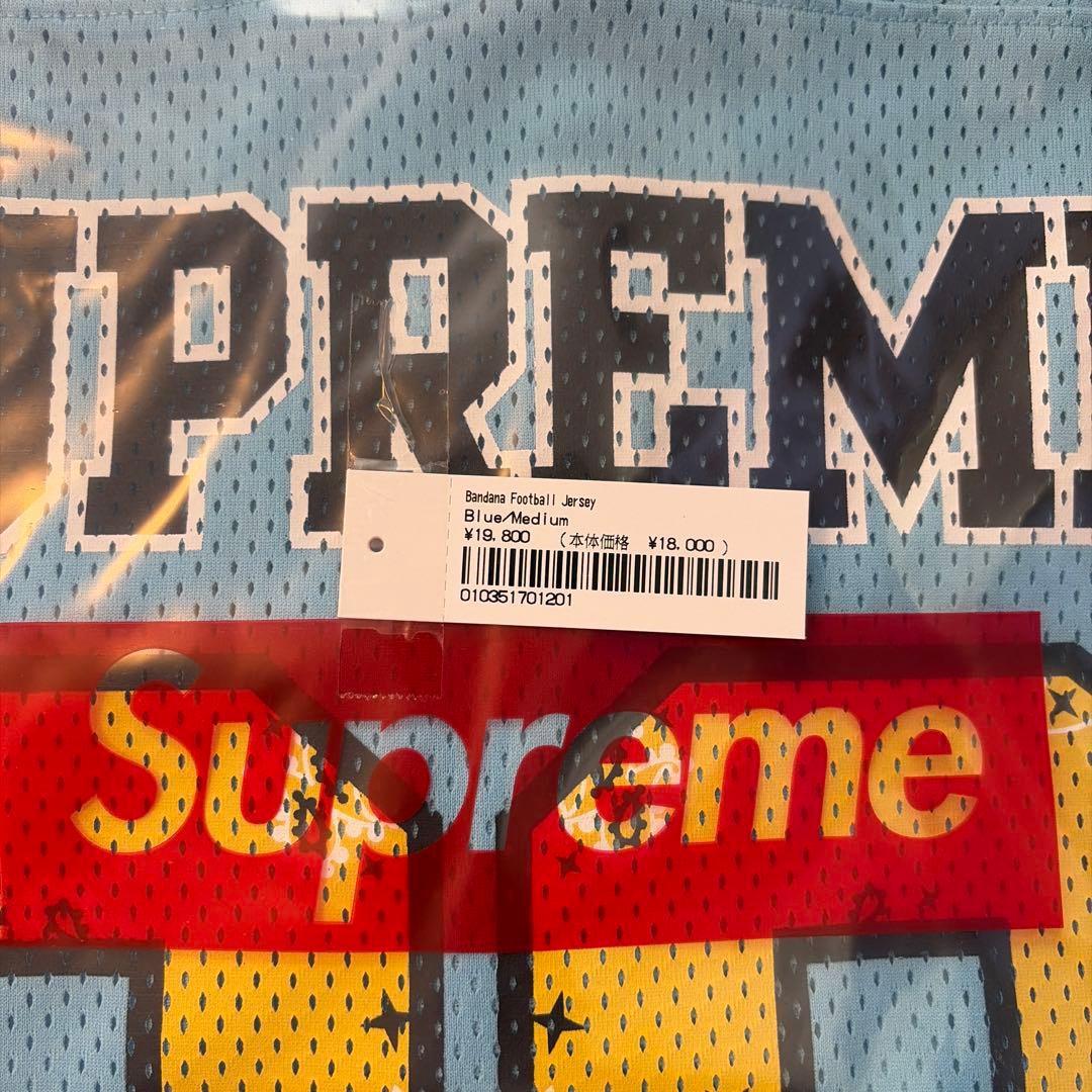 【新品】Supreme Bandana Football Jersey/M