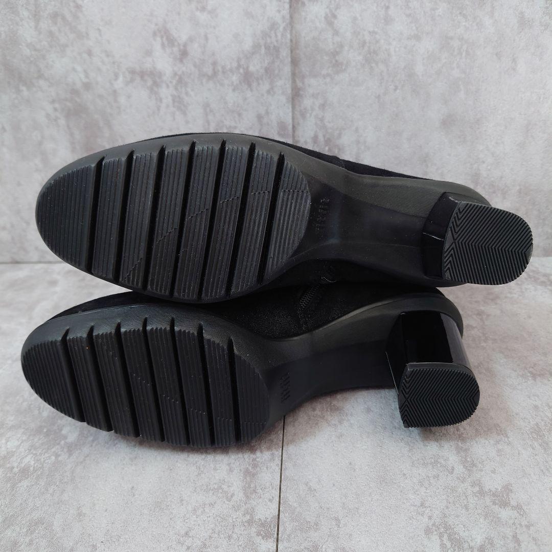 未使用　fitfit　フレックスヒールサイドゴアブーツ2　大きいサイズ　25cm
