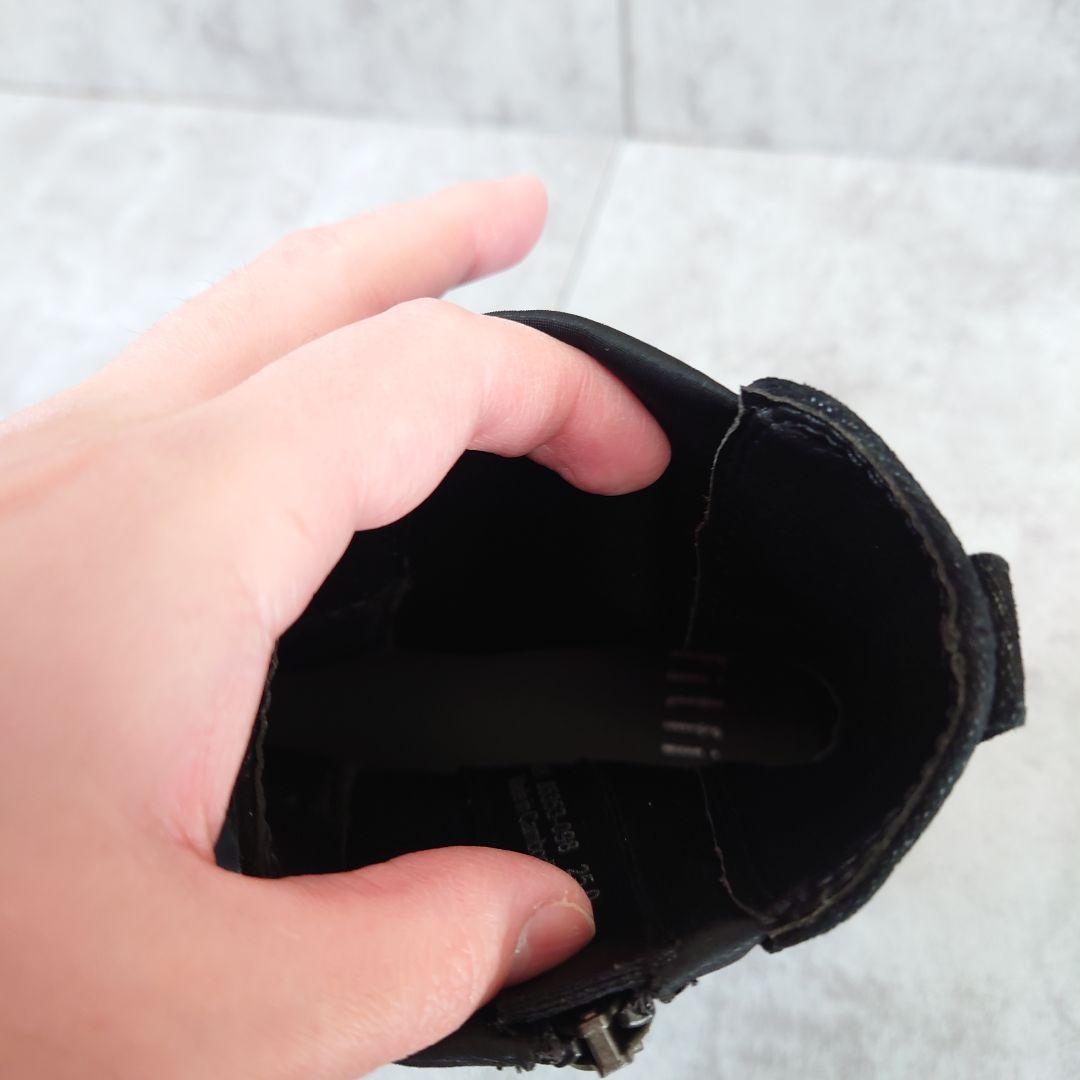 未使用　fitfit　フレックスヒールサイドゴアブーツ2　大きいサイズ　25cm