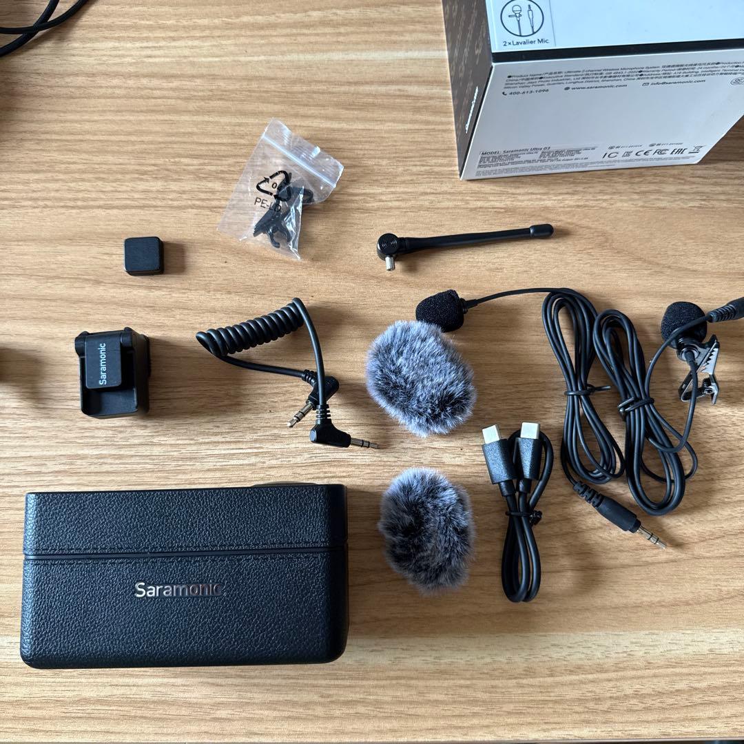 Saramonic Ultra ワイヤレスマイクシステム