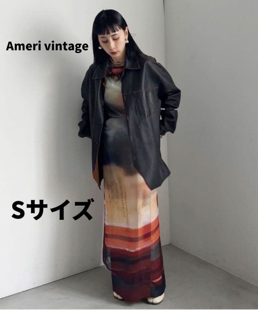 【未使用】DAIRY LIFE SCENERY SHEER SKIRT