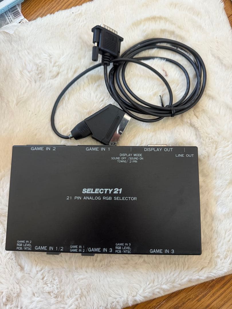 MICOMSOFT 21ピン・アナログRGBセレクター SELECTY21