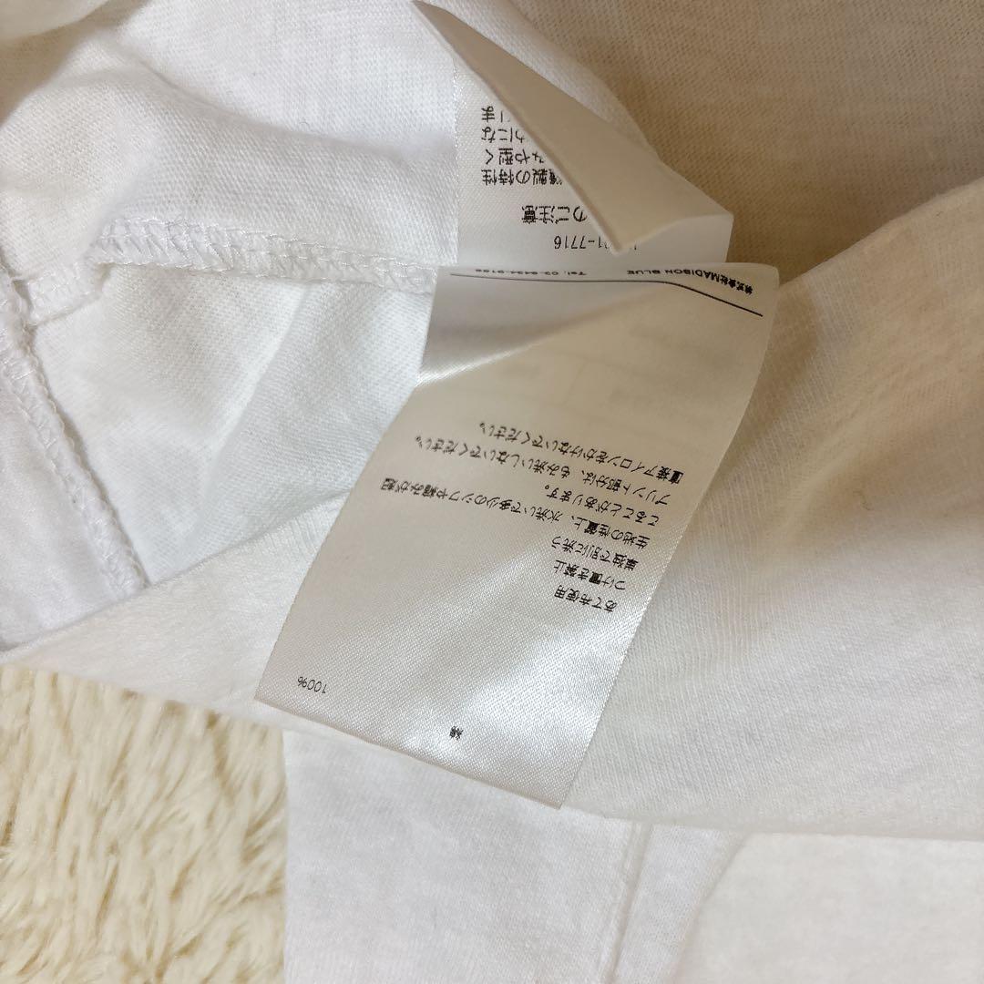 人気☆MADISONBLUE マディソンブルー HELLO Tシャツ 白 01