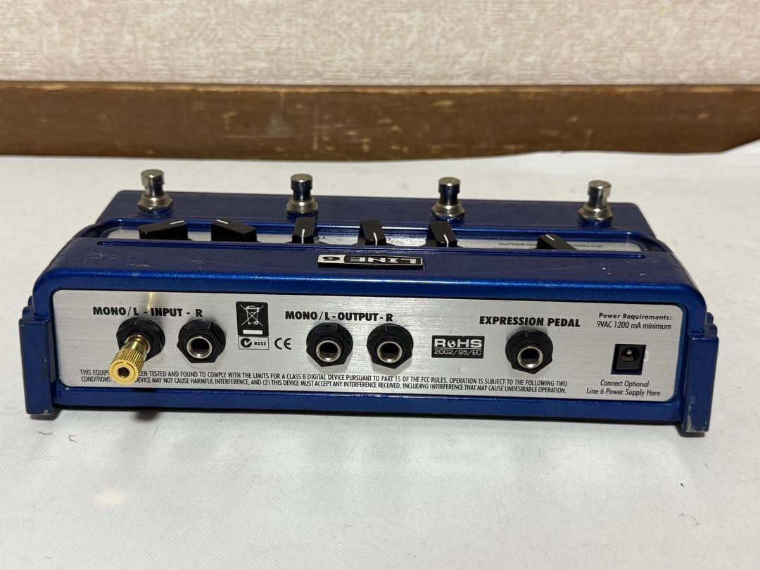 LINE6 MM4 モジュレーションエフェクター アダプターなしの為