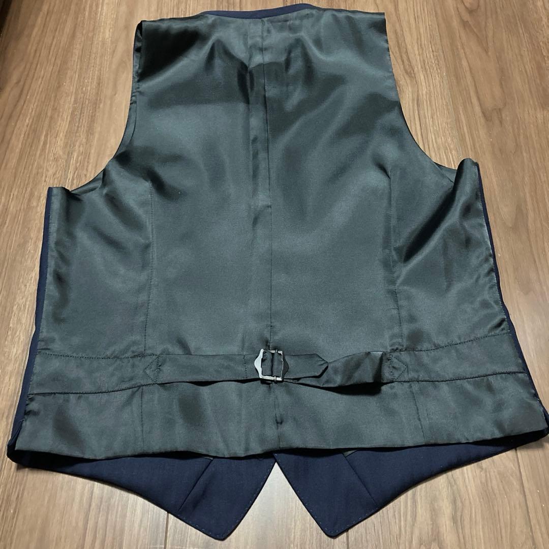 未使用タグ付）CANONICO カノニコ ジレ スーツベスト　ネイビー