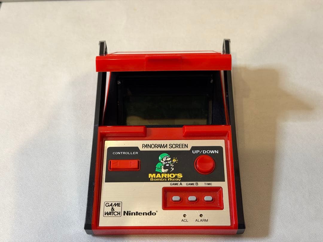 ゲームウォッチ パノラマスクリーン マリオ ボムアウェイ