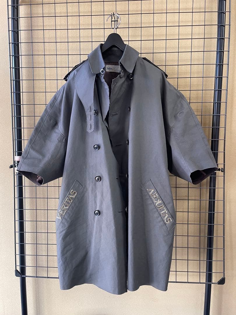 kolor カラー ハーフスリーブ トレンチコート Trench Coat