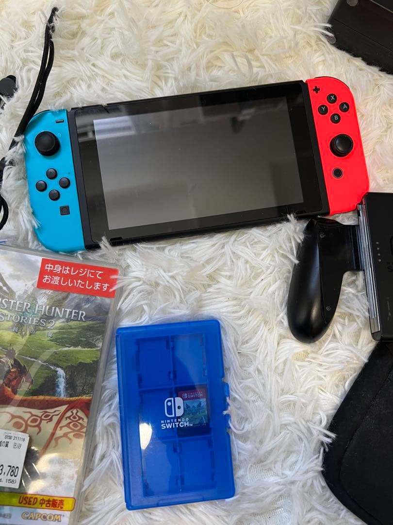 Nintendo Switch 本体 赤/青 + ゲーム3本