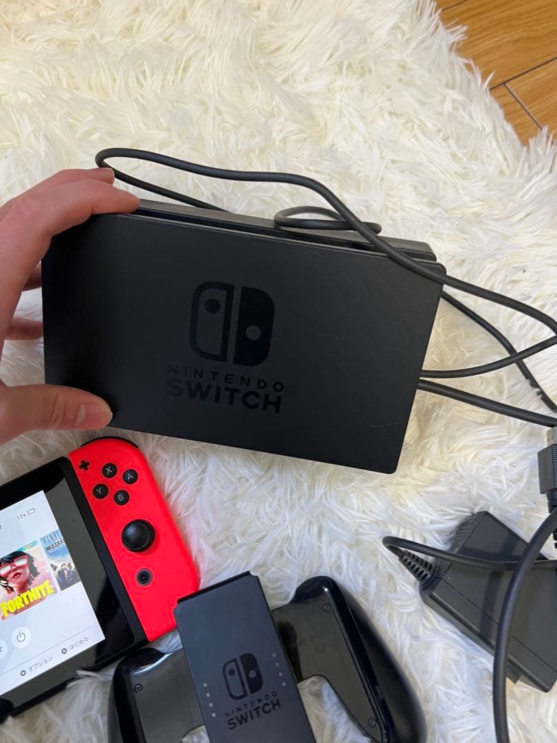 Nintendo Switch 本体 赤/青 + ゲーム3本