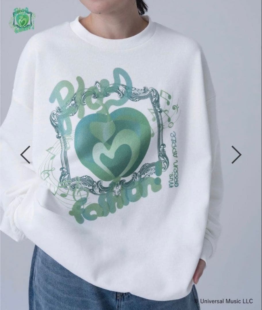 Mrs.GREEN APPLE × and ST オーバーサイズスウェット S