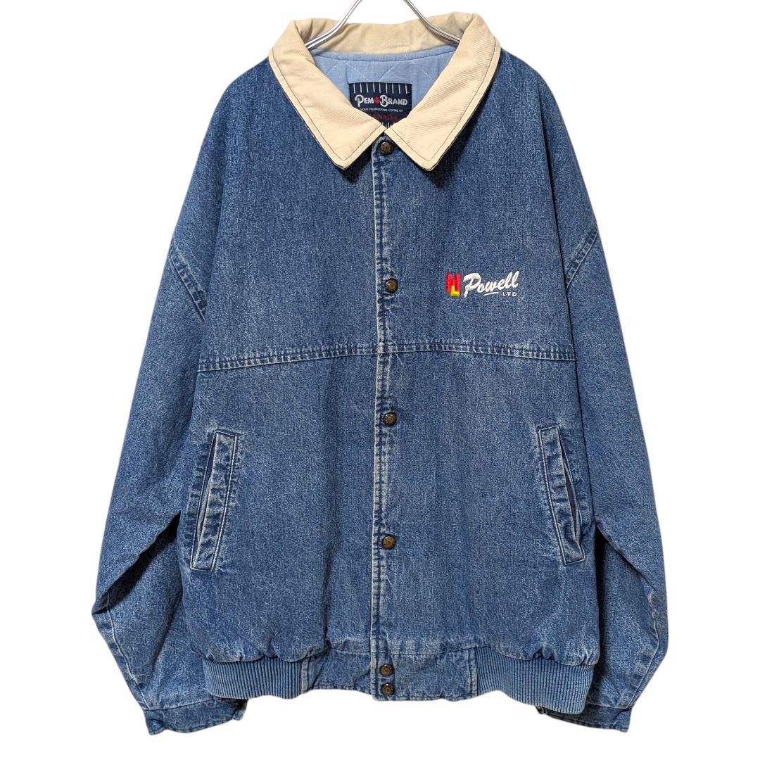 80s PEM BRAND 製 カバーオール 裏地 キルティング