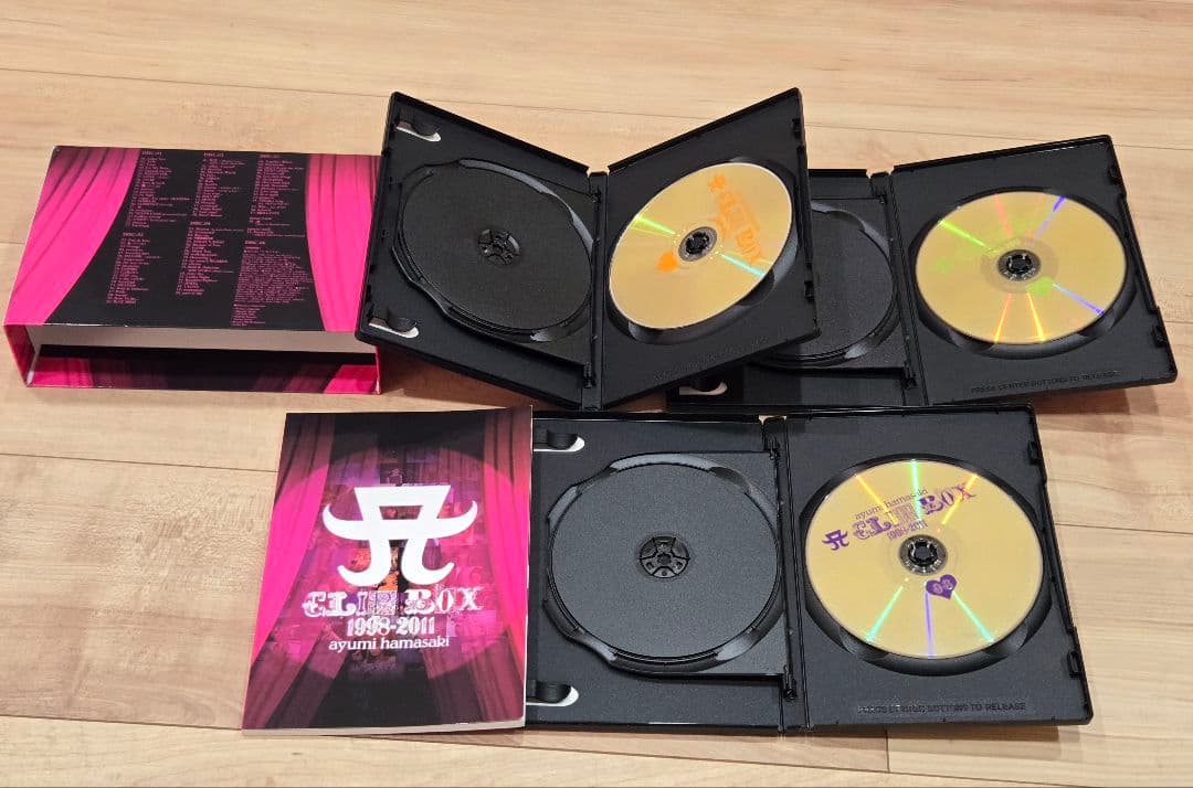 ayumi hamasaki CLIP BOX 1998-2011 DVD6枚