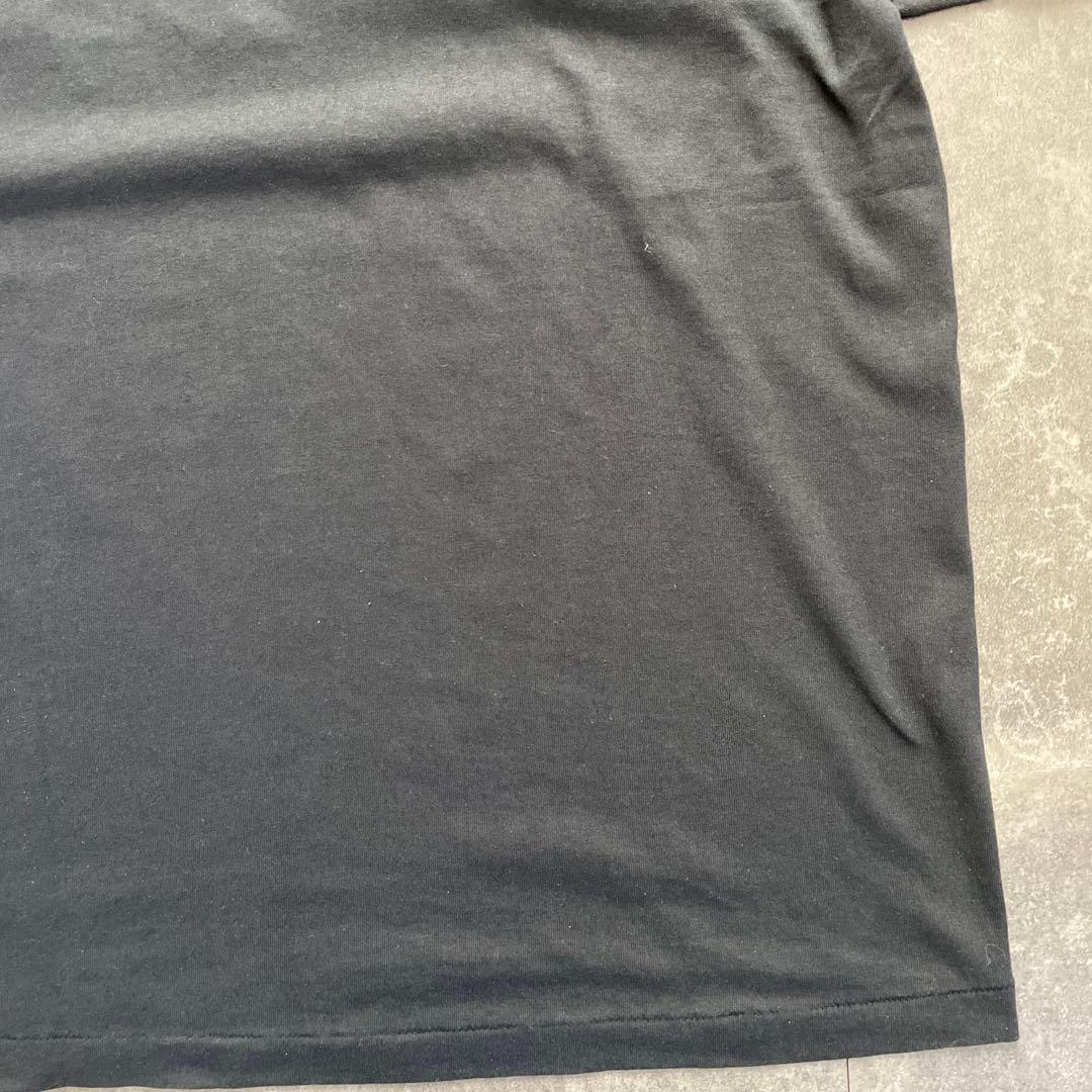 90s ヘインズ　usa製 ヴィンテージ　tシャツ 黒　プレイボーイ　パロディ