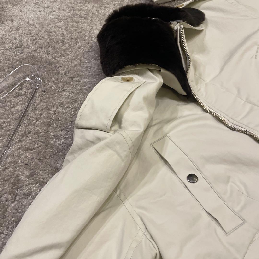 【値下げ！】WASHED FINX COTTON FLIGHT BLOUSON