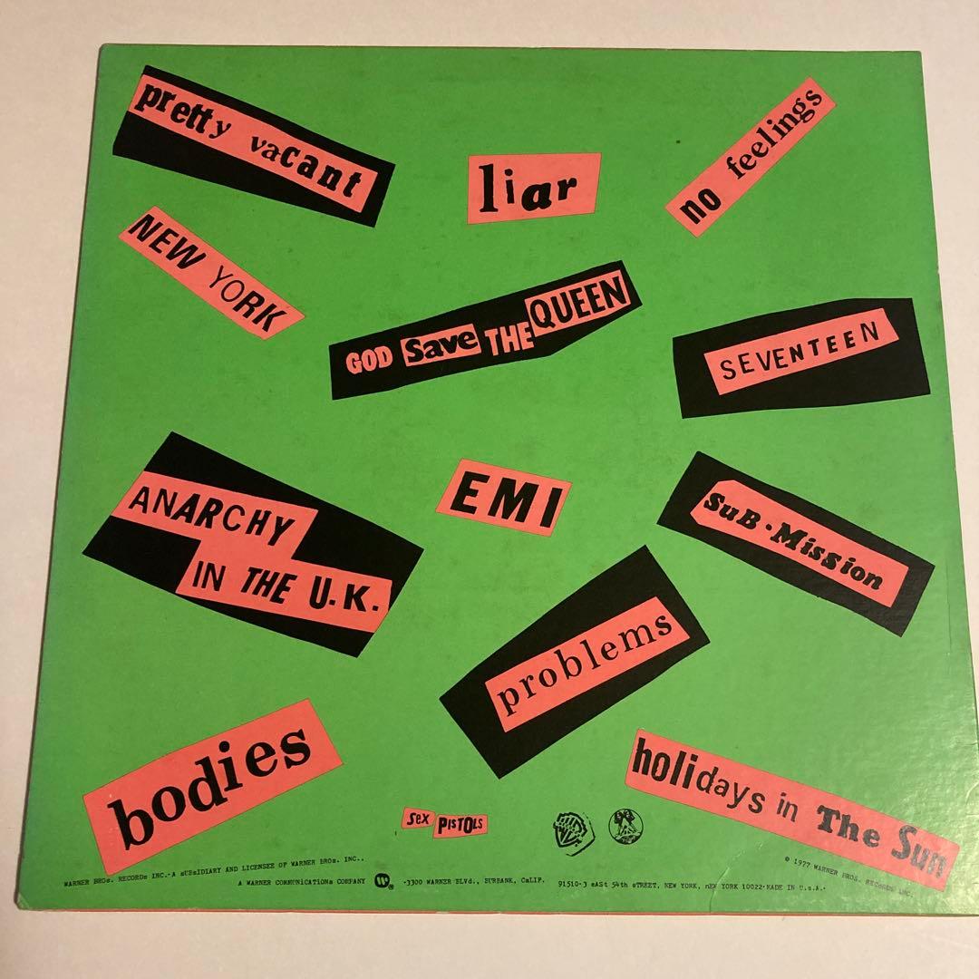 SEX PISTOLS『勝手にしやがれ』US盤/ 国内ビクター盤　帯　2枚セット