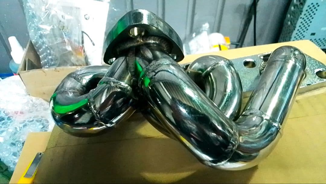 u*e様 ステンレス マニホールド ラパン ワゴンR アルト セルボ he21