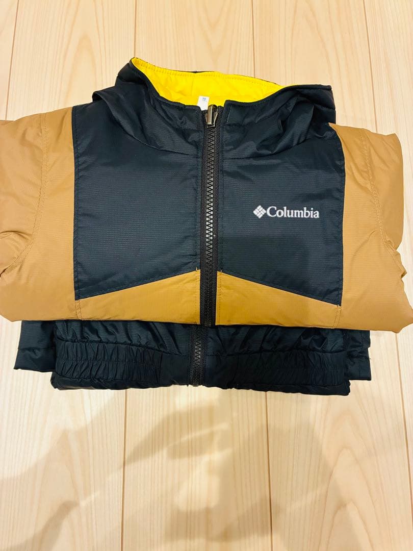 Columbia 子ども用 防寒ジャケットとオーバーオールセット 100㎝