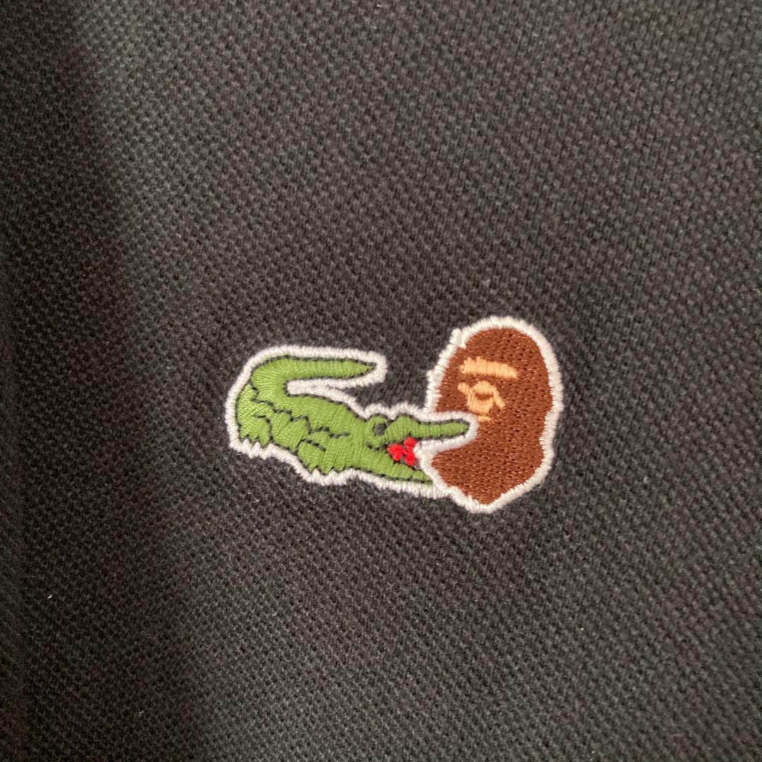 ラコステ　BAPE コラボ　ポロシャツ