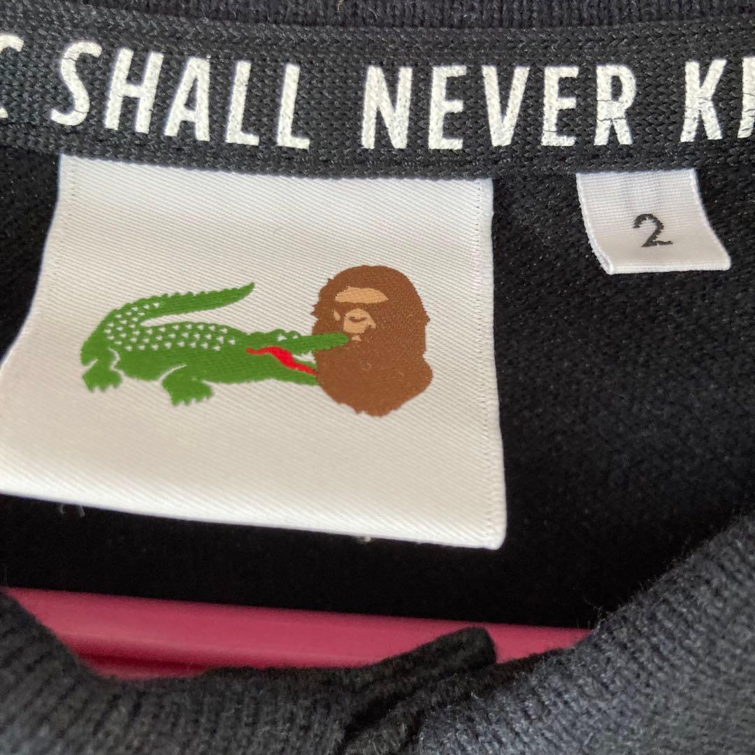 ラコステ　BAPE コラボ　ポロシャツ