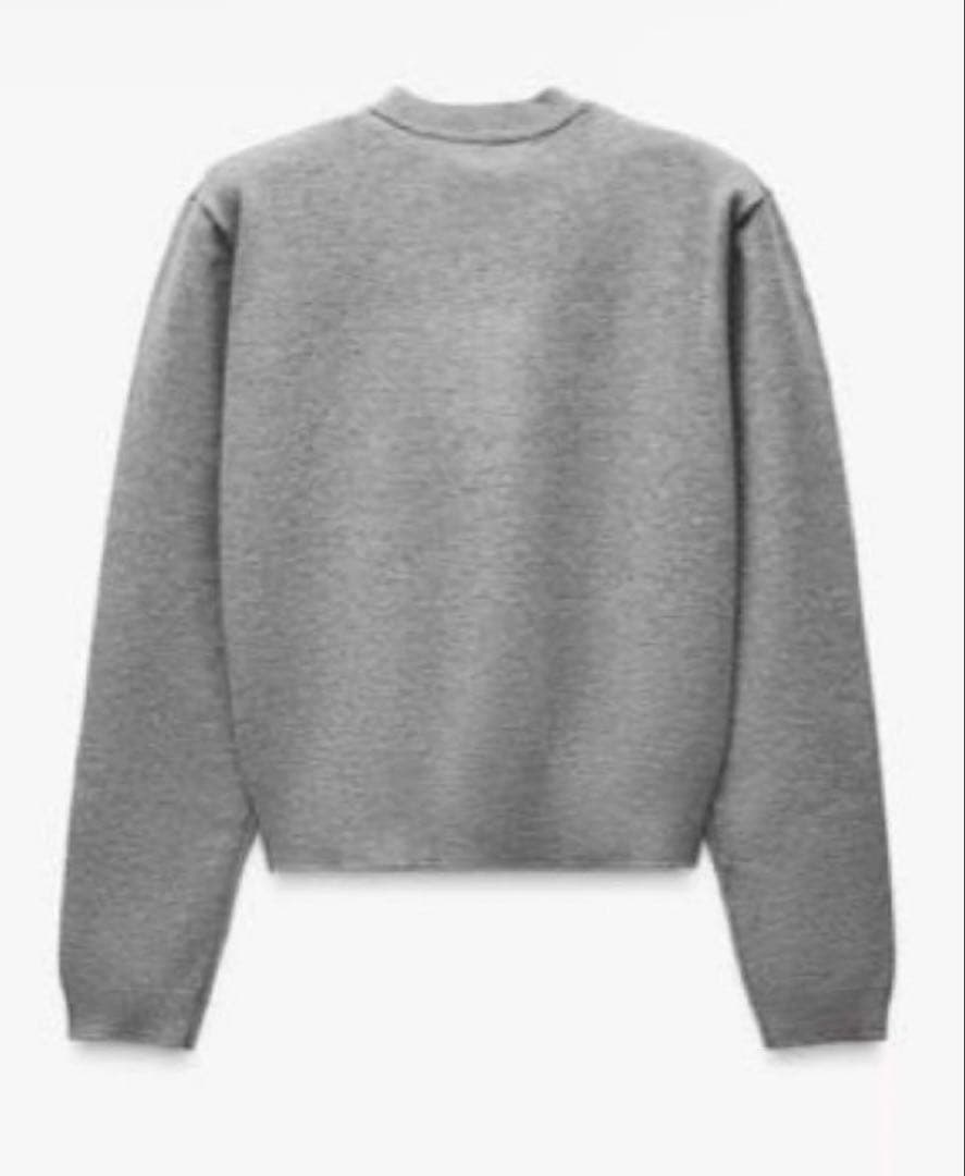 ZARA プレーンニットジャケットL