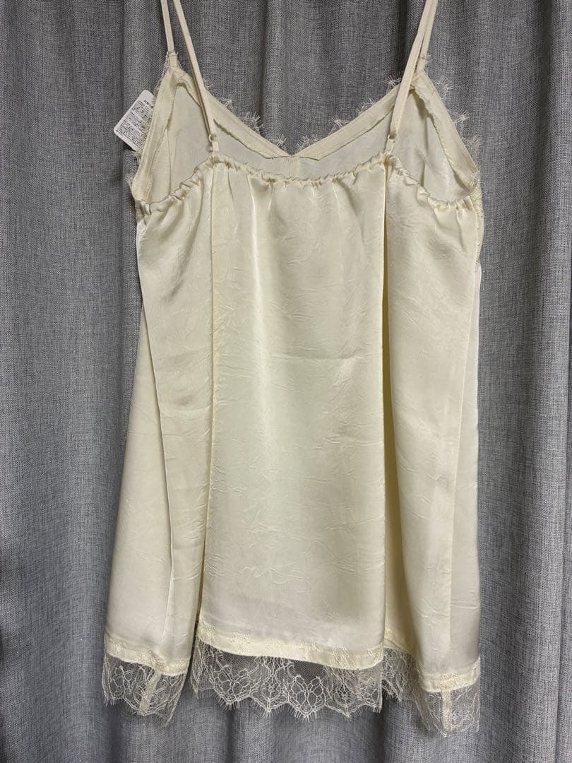 【新品】LEPSIM レプシィム サテンレースキャミチュニック