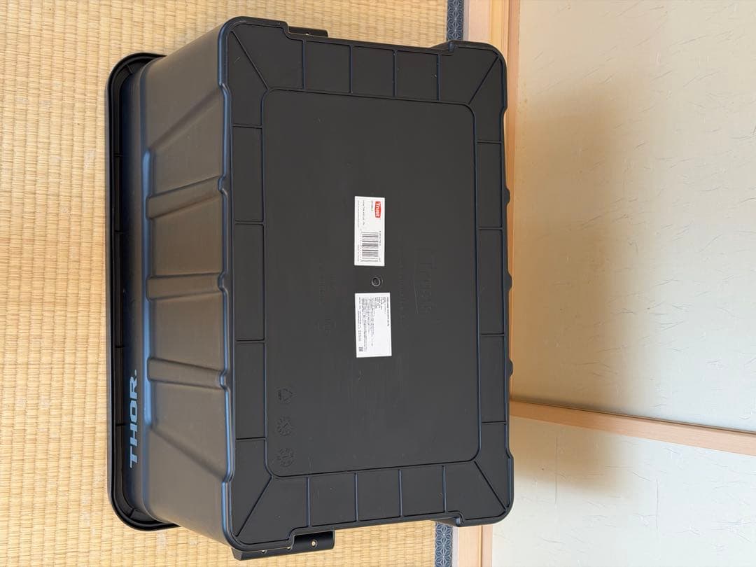 THOR ブラック 収納ボックス 75l