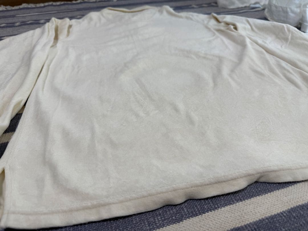 Drake’s V-Neck Long Sleeve Polo Shirt 36