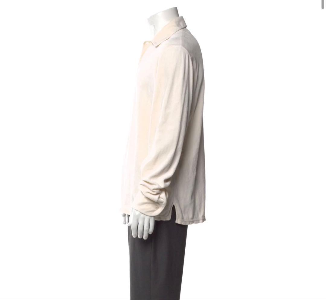 Drake’s V-Neck Long Sleeve Polo Shirt 36