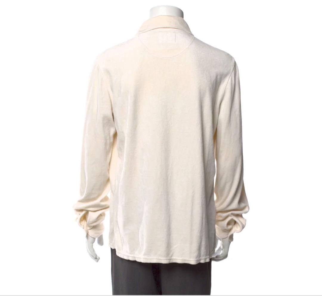 Drake’s V-Neck Long Sleeve Polo Shirt 36