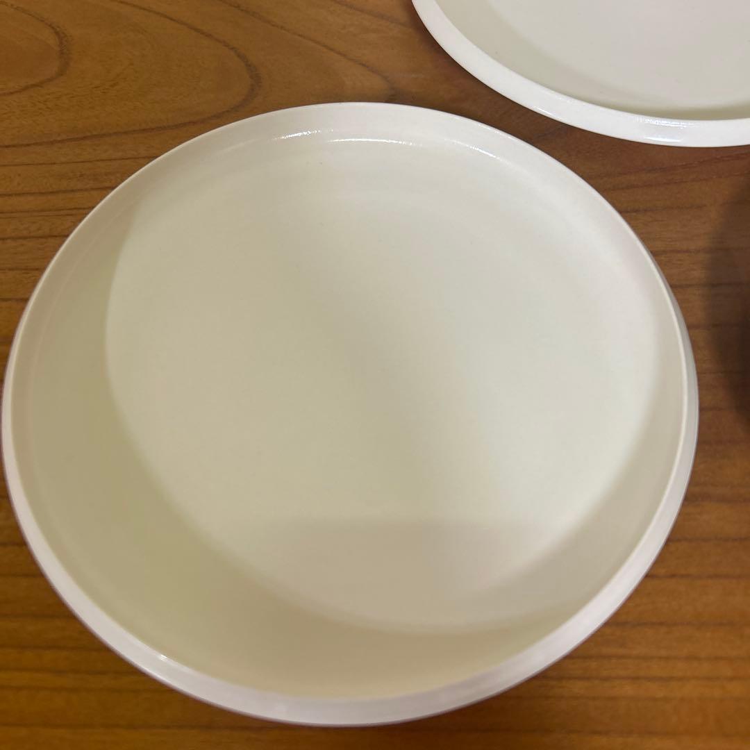 【美品】岩田哲宏　エッジプレート　白　６寸　19cm 3枚セット販売