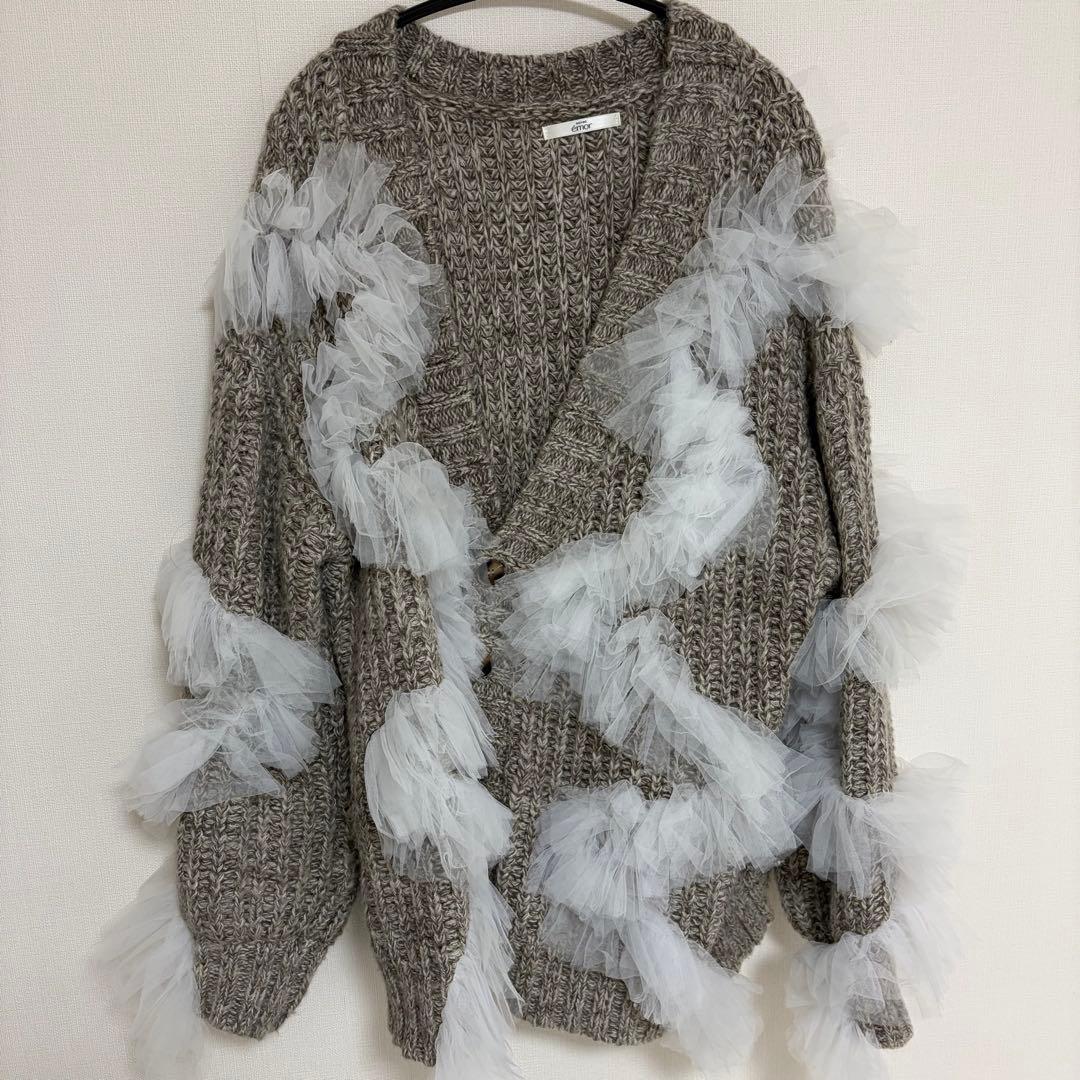 トップス NOTREemor plume nuance cardigan