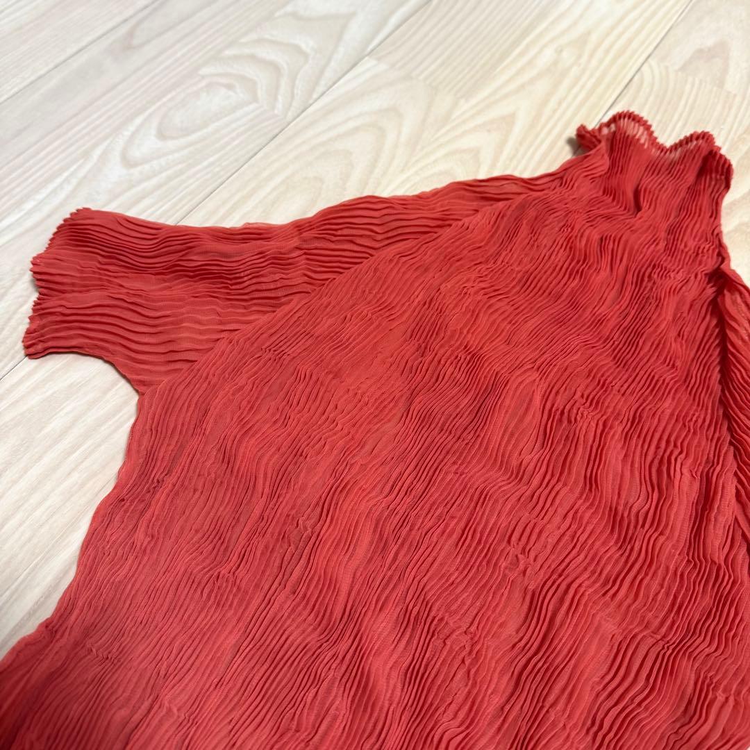 ISSEY MIYAKE シフォンツイスト 半袖 トップス