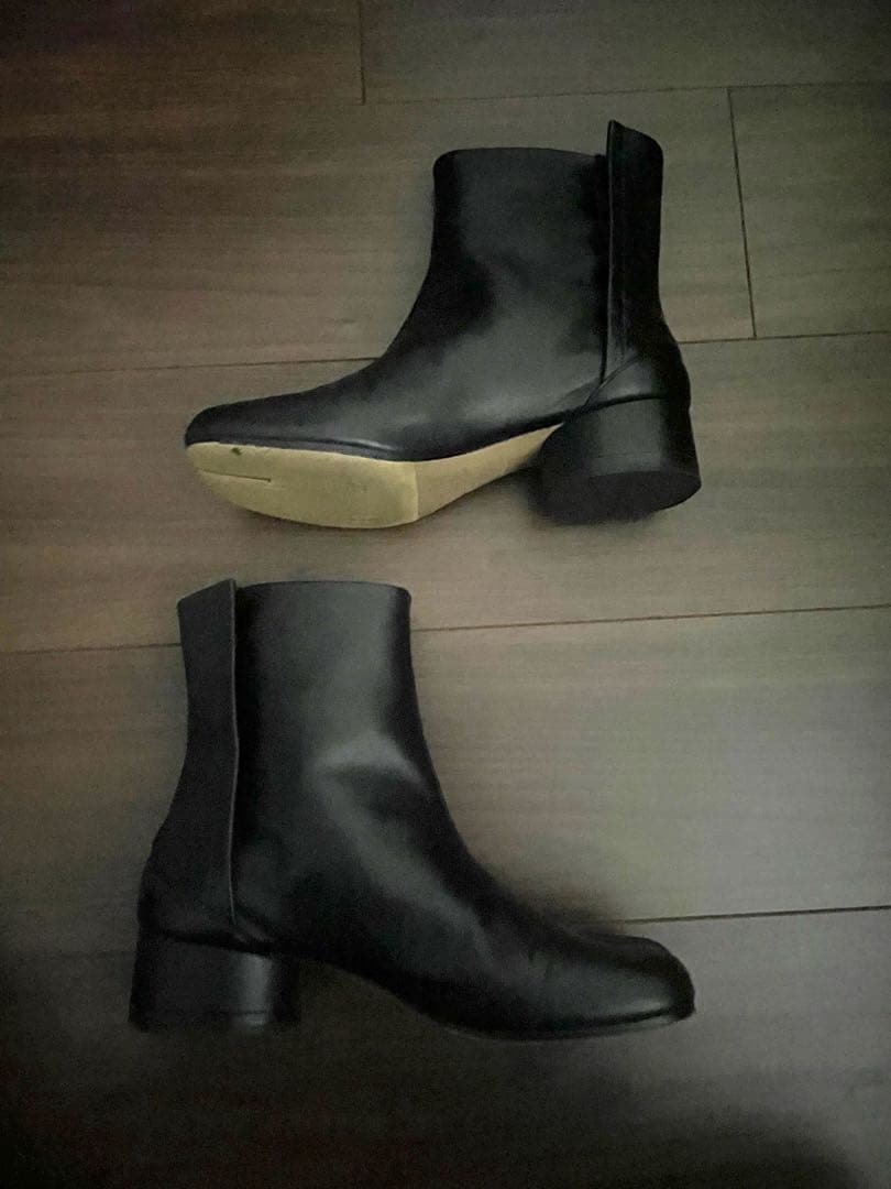 メゾンマルジェラ Maison Margiela タビブーツ 37 黒 正規品