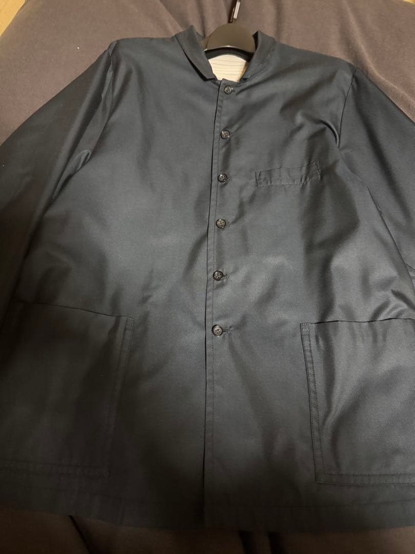 【ほぼ未使用美品】TOMORROWLAND MEN シルクカルゼシャツジャケット
