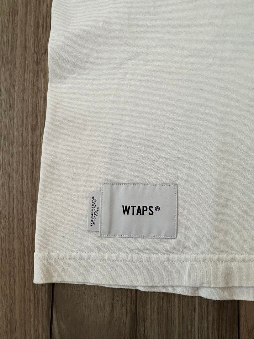 トップス WTAPS STANDART/SS/COTTON SIZE 03/L WHITE
