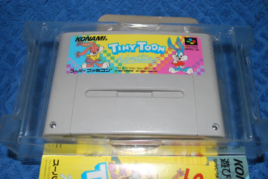 SFCソフト「タイニートウーンアドベンチャーズ」中古品の出品です。