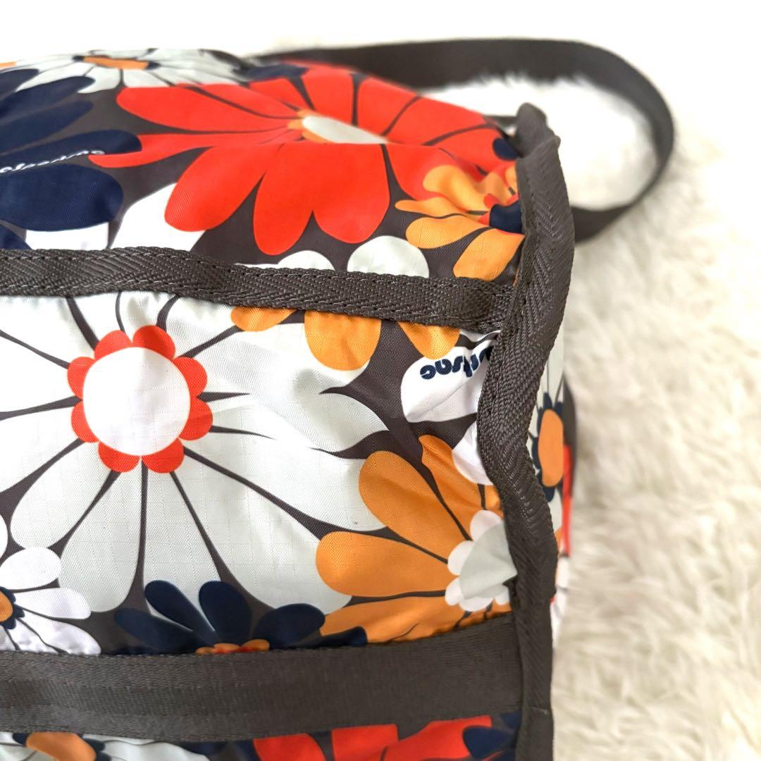 極美品☆レスポートサック ラージウィークエンダー ボストンバッグ ポーチ　鍵付き