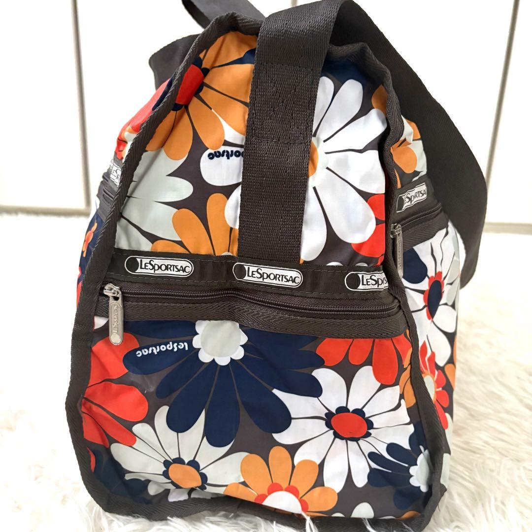 極美品☆レスポートサック ラージウィークエンダー ボストンバッグ ポーチ　鍵付き