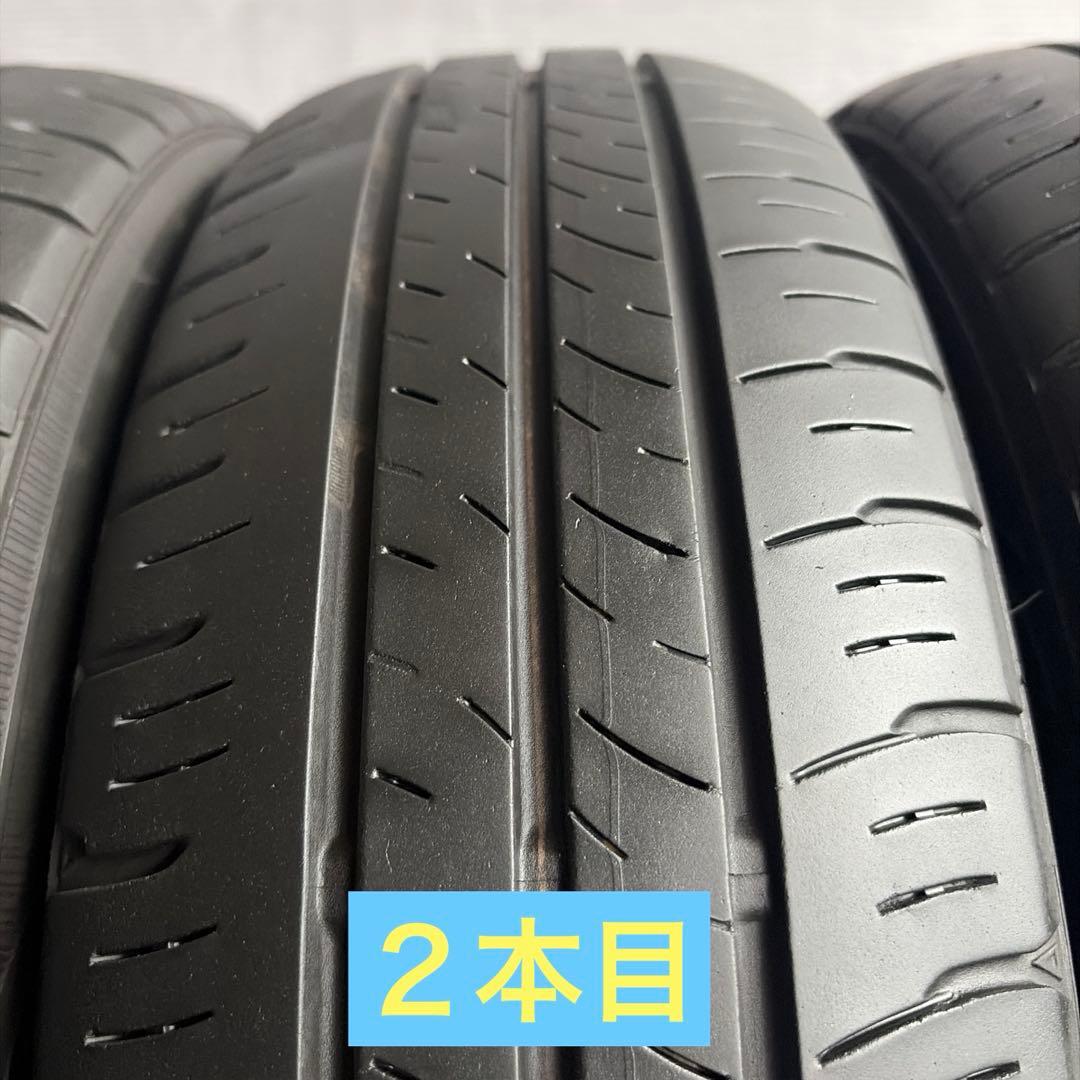 送料無料◆155/65R14/夏4本/残溝約4.5㎜/製造2020年/ダンロップ