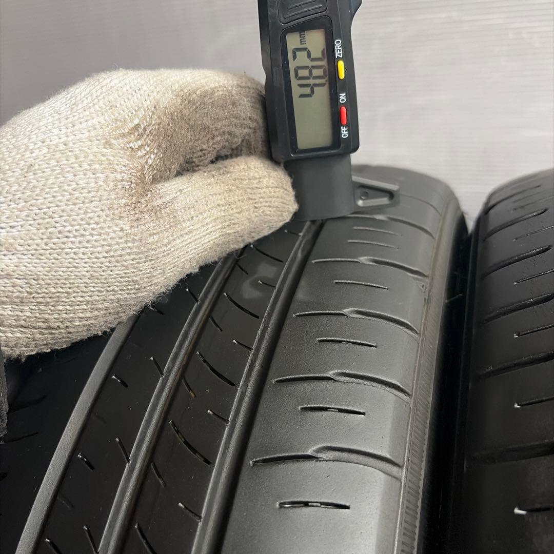 送料無料◆155/65R14/夏4本/残溝約4.5㎜/製造2020年/ダンロップ