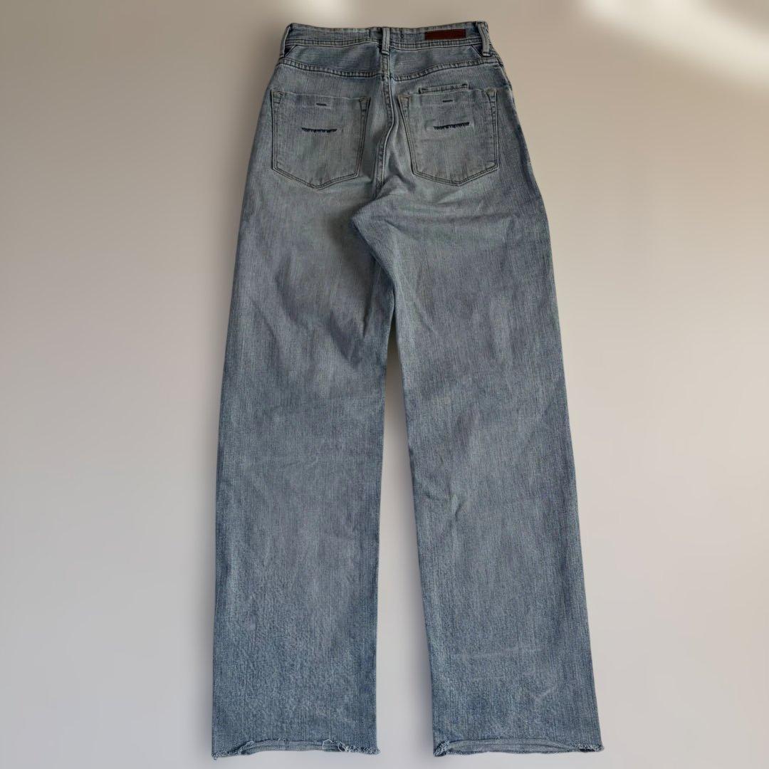 【美品】YANUK ハイウエスト ボーイズストレー LEAレディース S