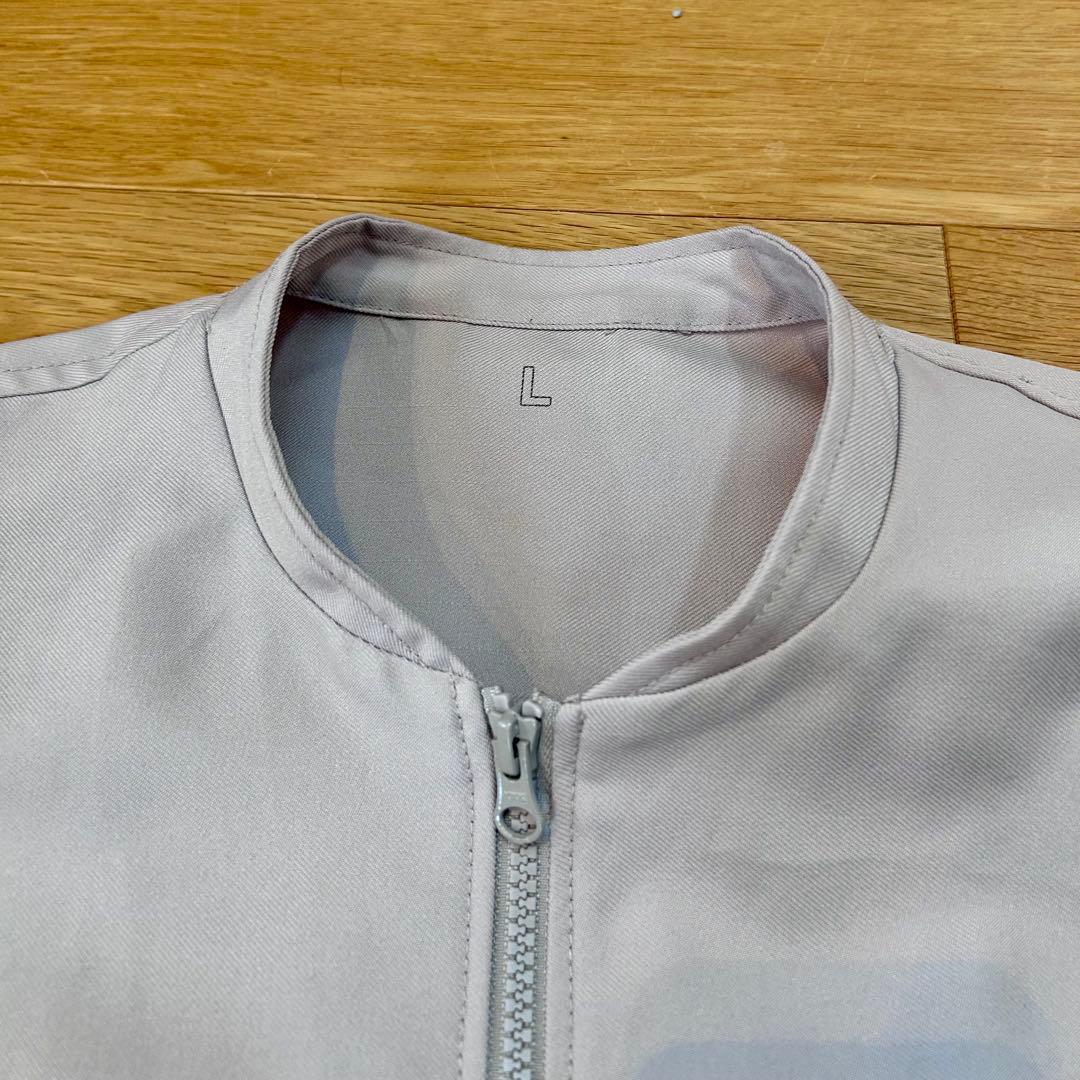 mujilabo 汚れが落ちやすい ジップアップブルゾン カーゴパンツ セット