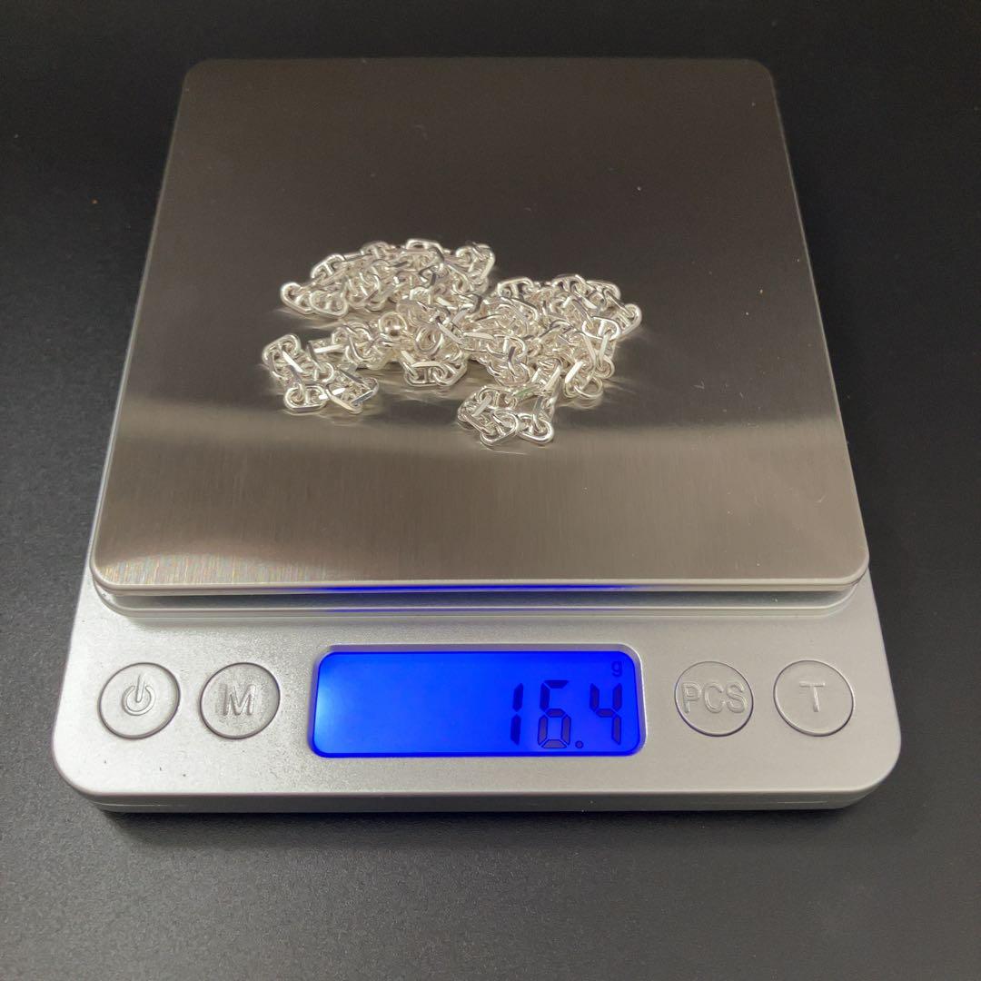 【幅4mm60cm】ネックレス アンカーチェーン シルバー925 新品 2490