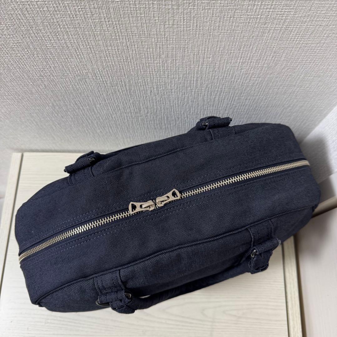 【新品同様】PORTER ポーター スモーキー ボストンバッグ ネイビー