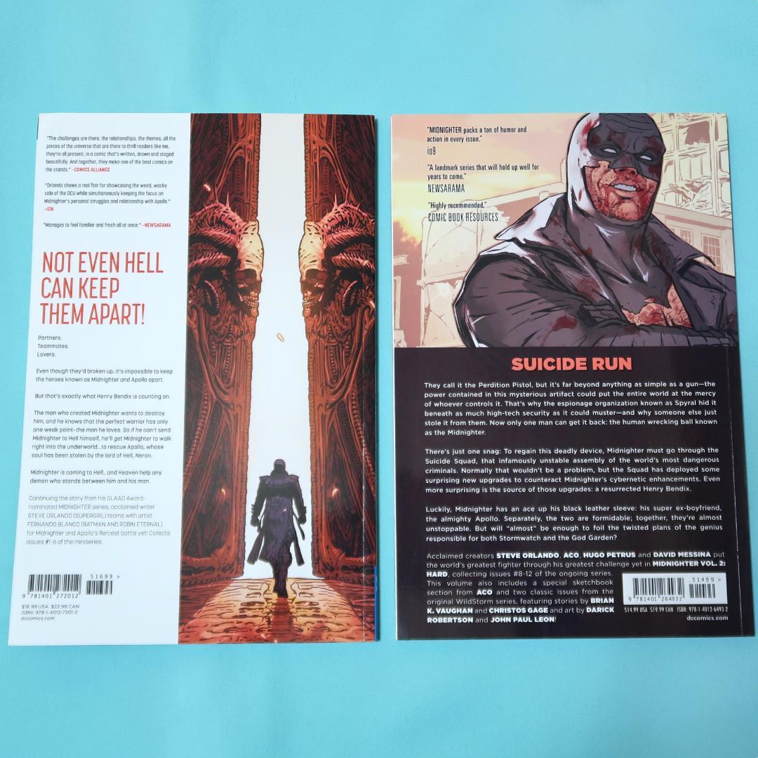 セール！ 洋書 　アメコミ　Midnighter　DCコミックス　2冊セット