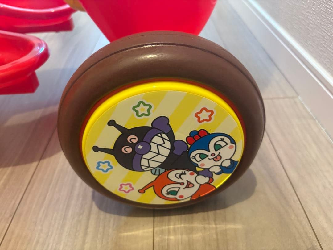 ✨ジョイパレット✨おでかけ三輪車アンパンマンSP ブザー付き