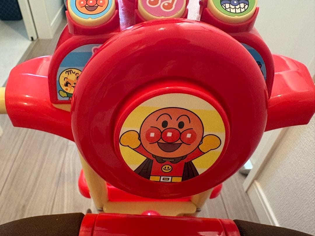 ✨ジョイパレット✨おでかけ三輪車アンパンマンSP ブザー付き