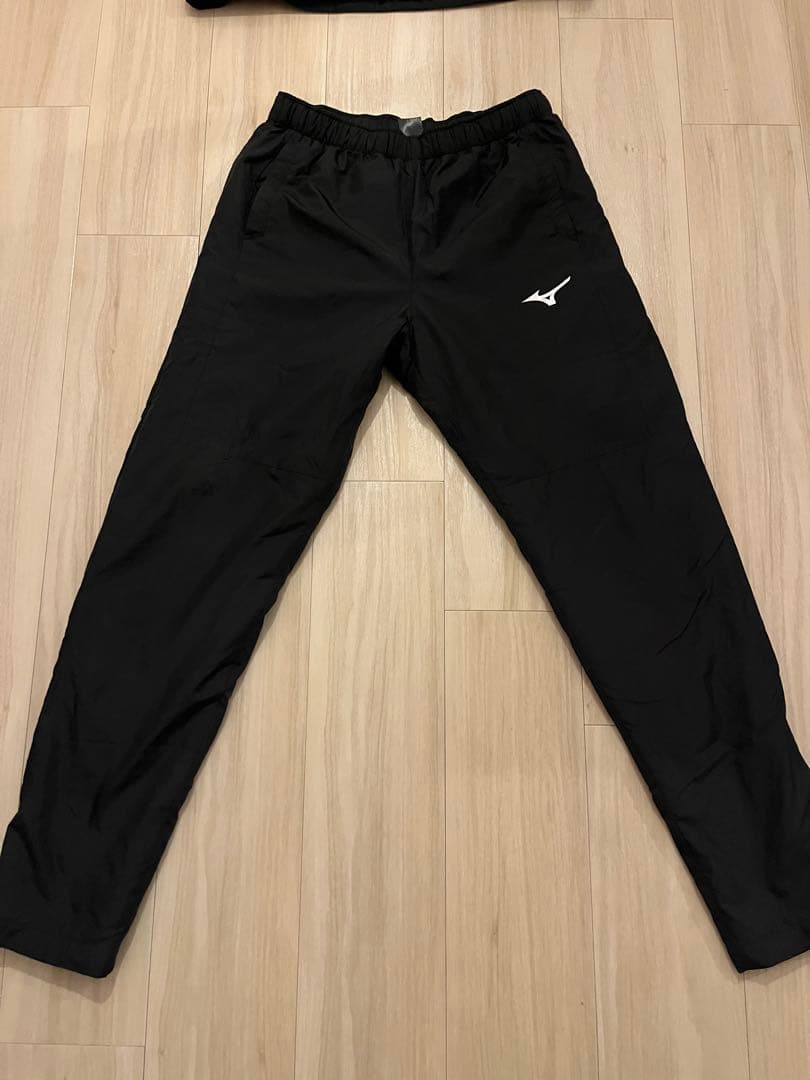 Mizuno ブラック ジャージ上下セット Lサイズ