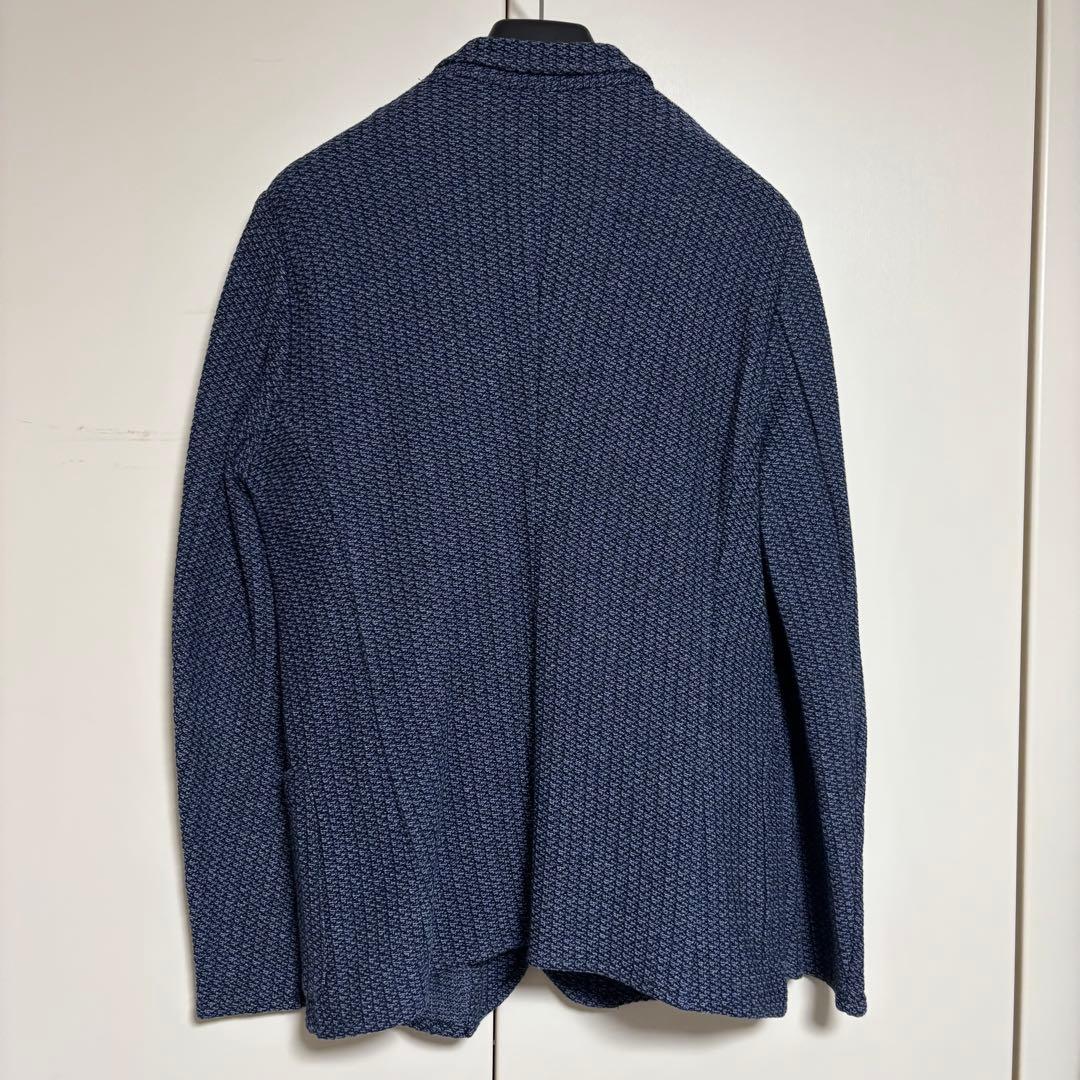 EMPORIO ARMANI ネイビー テーラードジャケット